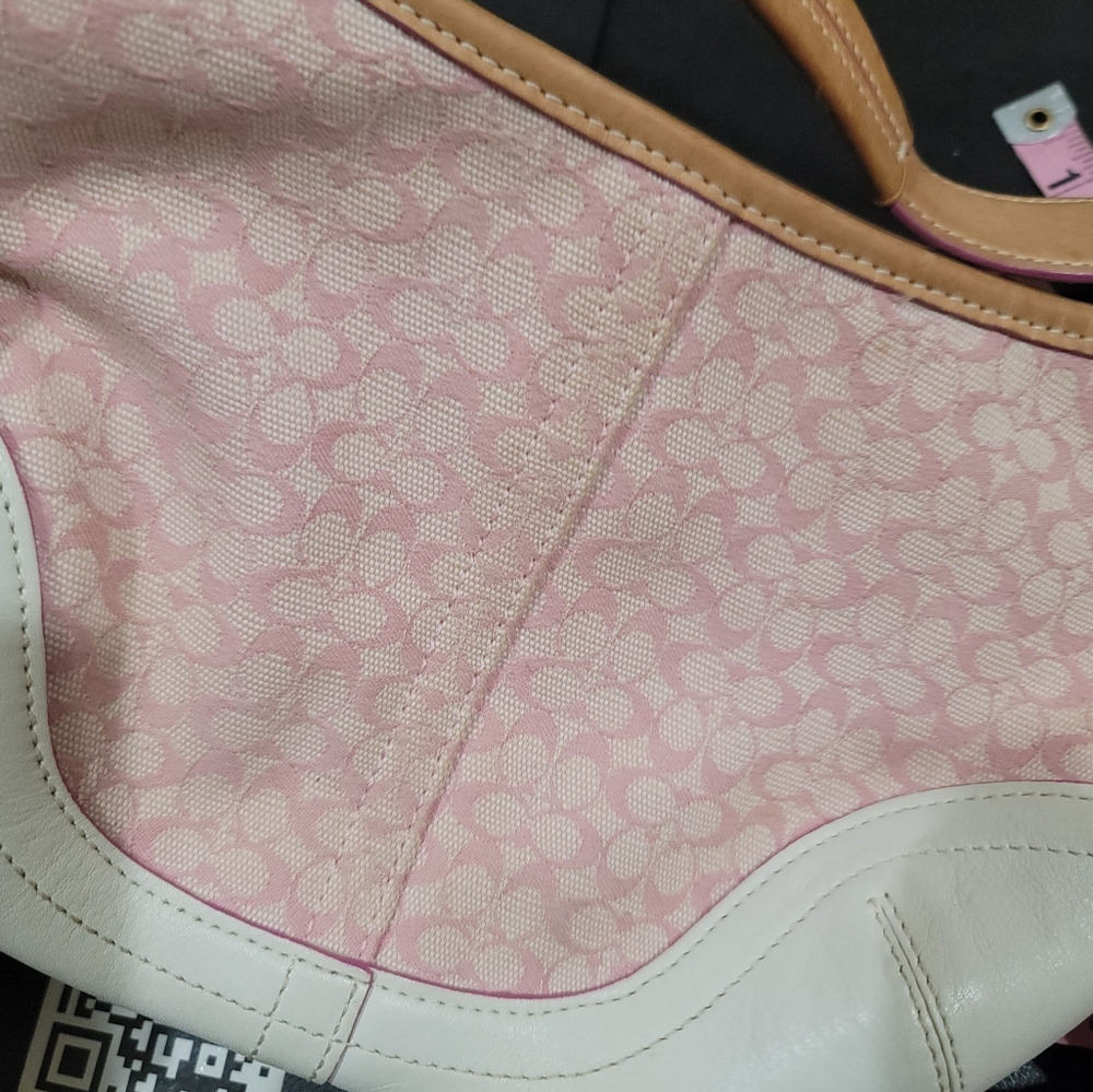 Coach Y2k Rare Barbie Pink Soho Baguette Hand Bag - Picture 8 of 11